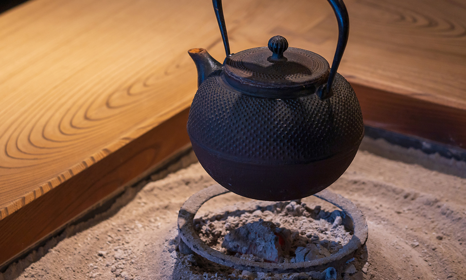 知見の囲炉裏端
